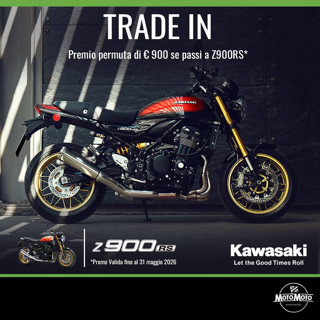 Kawasaki Z900RS — Trade-In premio permuta 900 euro