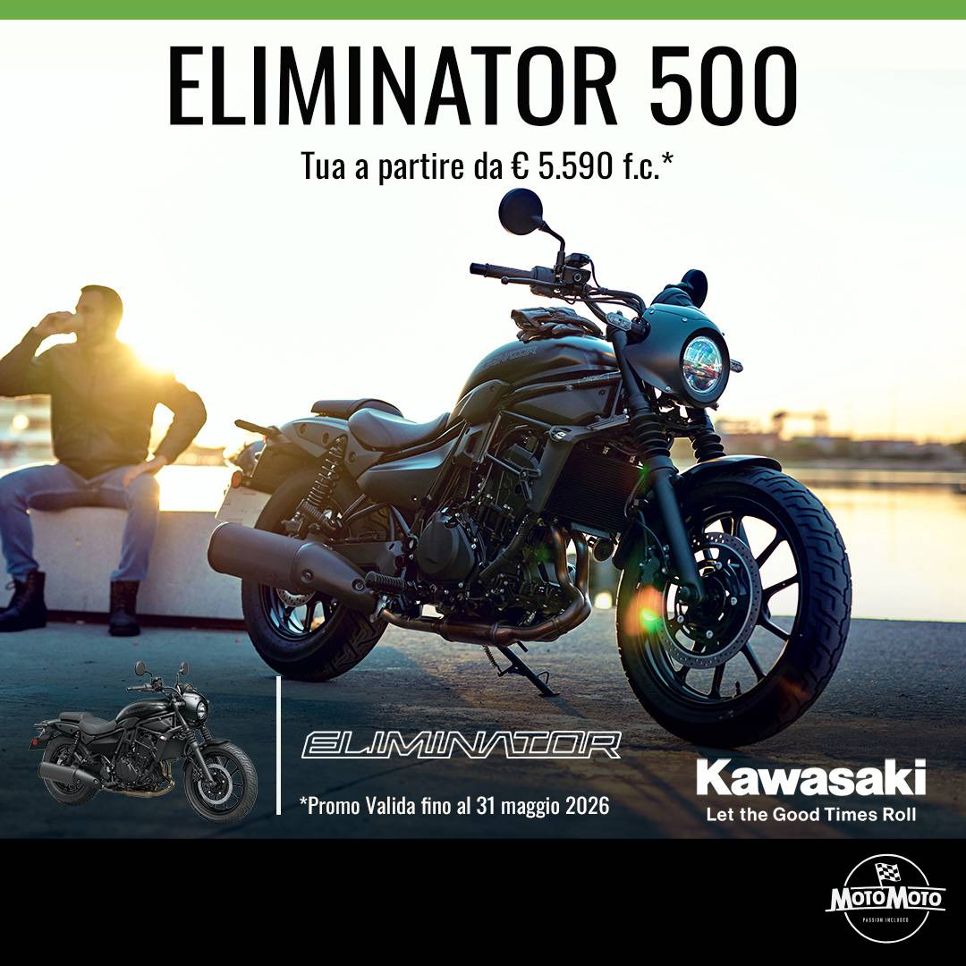 Kawasaki Eliminator 500 — da 5.590 euro