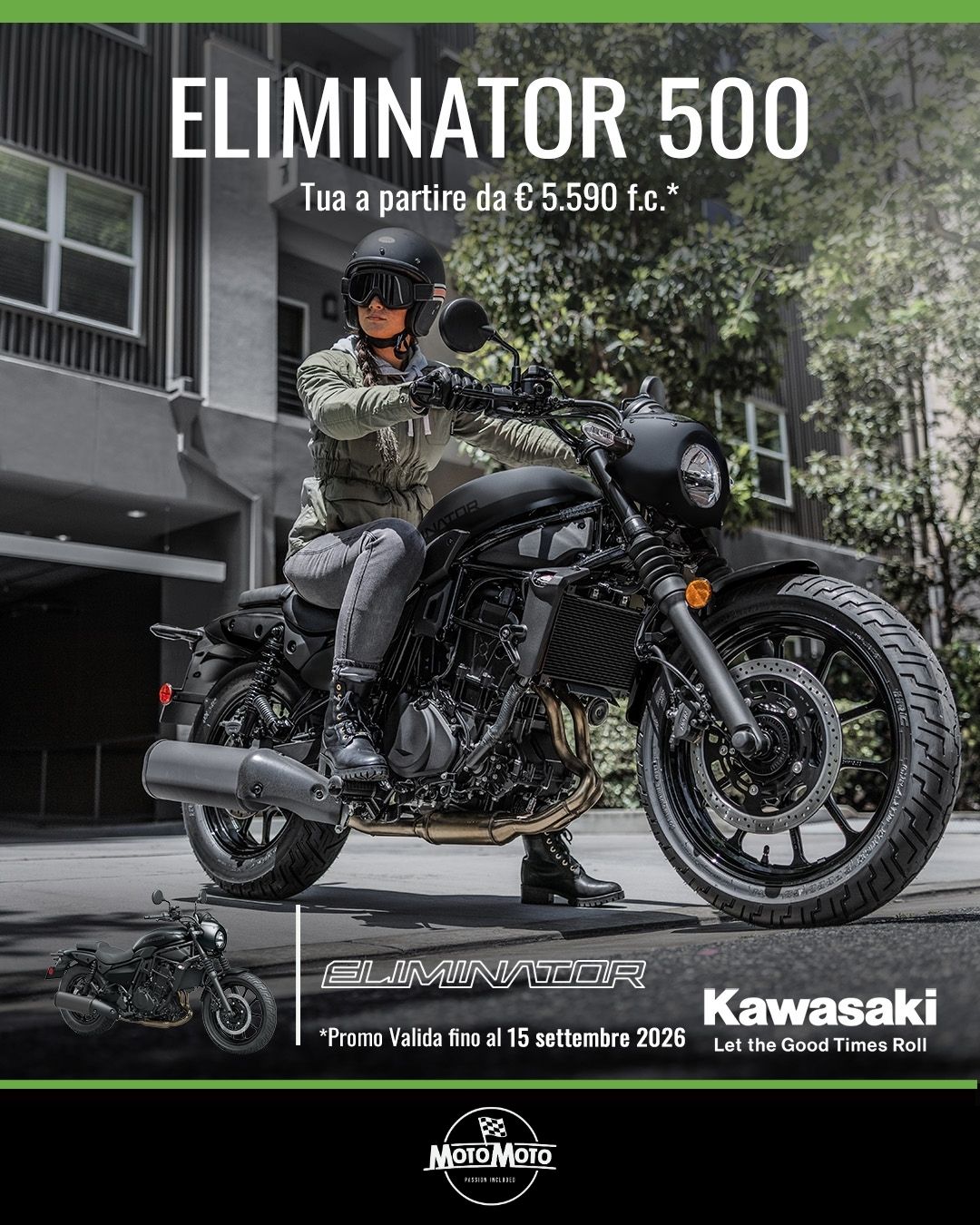 Kawasaki Eliminator 500 da 5.590 euro